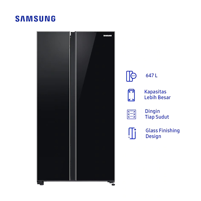 Samsung Kulkas Side By Side 700 L - RS62R50412C